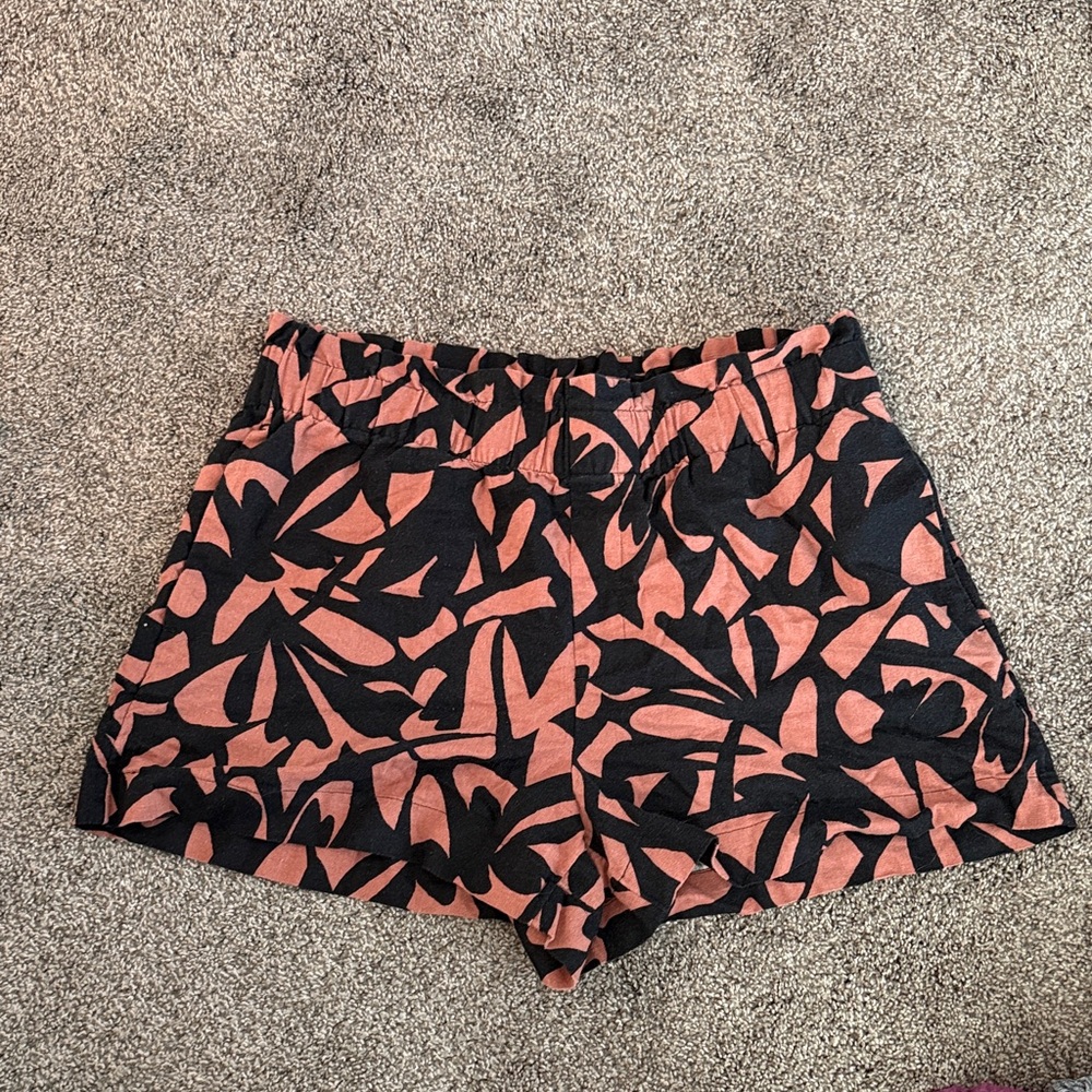 a new day Black and Pink High Waist Shorts